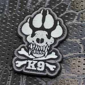 Aufnäher K9 Canine Patch Germany Hundegeschirr Hundeleine Morale  Klett Flausch - Bild 1 von 2