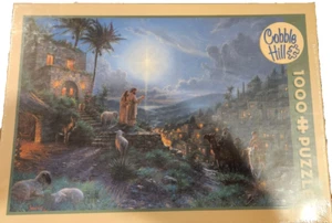 Cobble Hill 1000 Pc Jigsaw Puzzle Arrival of the Magi Nativity Baby Jesus Sealed - Picture 1 of 6