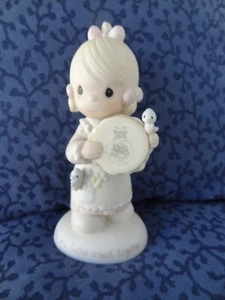 Precious Moments Figurine. BIRDS OF A FEATHER , FLOCK TOGETHER. Vintage 1986. - Picture 1 of 7