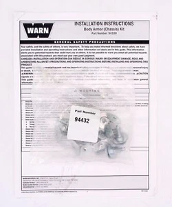 Warn Body Armor Kit Part Number - 94330 For Polaris - Picture 1 of 2