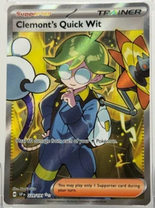 Clemont's Quick Wit - 229/191 - Ultra Rare - Surging Sparks - Pokemon TCG - Picture 1 of 2