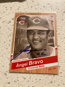 Angel Blavo Autograph Rare Cincinnati Reds - Picture 1 of 2