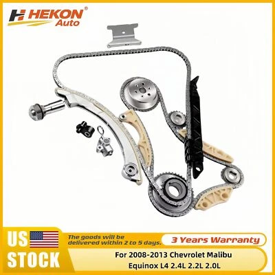 Kit de cadena de distribución DOHC para Chevrolet Malibu Equinox L4 2008-2013 2,4 L 2,2 L 2,0 L Foto 1 de 4
