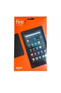 NEW Amazon Fire 7 w/ Alexa 16GB Black 7" 9th Gen - Picture 1 of 3