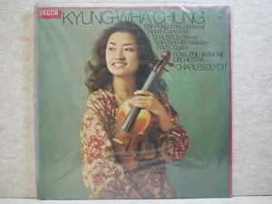 Kyung Wha Chung Saint-Saens Charles Dutoit 1973 Korea LP Sealed - Foto 1 di 3