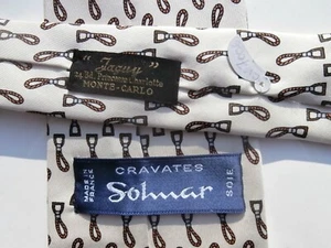 Estate Of Mid-century Modern Furniture Designer Vladimir Kagan Monte Carlo Tie ! - Picture 1 of 8