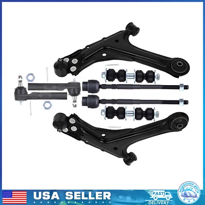 8pcs For 1995-2005 Pontiac Sunfire Front Lower Control Arm Ball Joint Sway Bar - Image 1 of 4