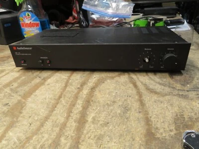 AudioSource Amp 100 Stereo Bridgeable Power Amplifier Used Tested MISSING KNOB - Image 1 of 4
