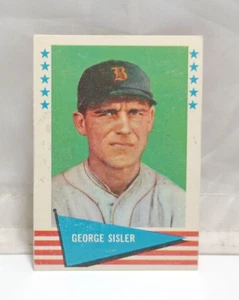 George Sisler 1961 Fleer #78 St Louis Browns - Picture 1 of 2