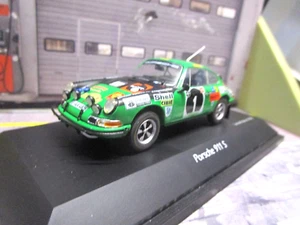 PORSCHE 911 Carrera S 2.4 Rally Safari 1971 #1 Anderson Shell Schuco 1:43 - Foto 1 di 5