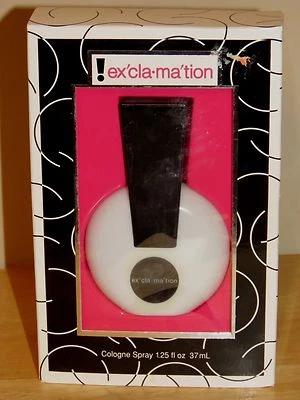 COTY! EXCLAMACIÓN COLONIA SPRAY 1,25 oz  Foto 1 de 2