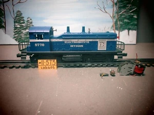 Lionel EMD 8770 NW-2 Switcher Tested RUNS ONLY FORWARD WITH LIGHT. - Picture 1 of 11