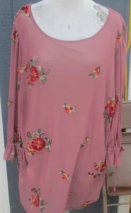 NUEVO Sofá Impreso Red Escritura Blusa Border - Estampado Kurta Talla 4XL50 - Imagen 1 de 3