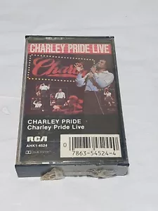 Factory sealed Charley Pride Live by Charlie Pride RCA AHK1-4524 1982, Cassette - Picture 1 of 3