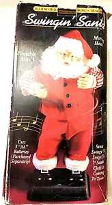 Vintage Swingin' Santa Claus Animated Dancing Hip /Head Swinging Figure- Tested - Picture 1 of 7