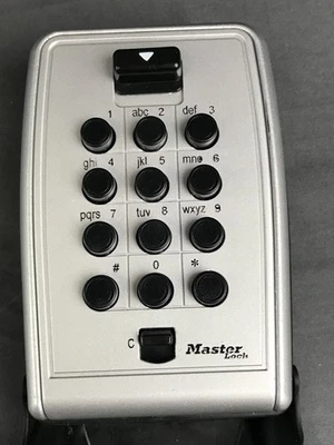 Master Lock 5423EC PUSH-BUTTON Wall Mount Key Lock Box BLACK - Image 1 of 4