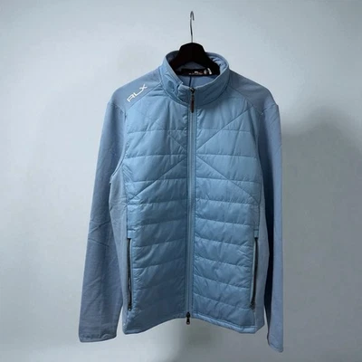 RLX Ralph Lauren Full Zip Jacket Wool Blend Performance Mens Size MED NWT $248 - Image 1 of 4