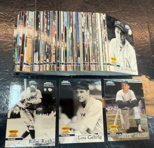 Juego completo de 90 cartas Fleer Sports Illustrated Greats of the Game 1999 como nuevo Foto 1 de 1