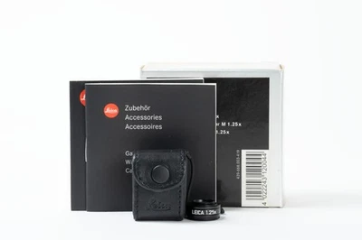 Lupa Visor Leica M 1.25x - 12004 con embalaje completo (97-98% nueva) Foto 1 de 3