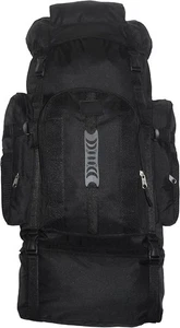 Sterling Sports 120L Extra Large Hiking Camping Backpack Quick Dry BLACK MHseAti - Picture 1 of 6