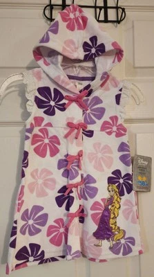 Disney Store Swim swimsuit Cover Up Princess Nwt Size XS 4 Rapunzel - Image 1 of 3