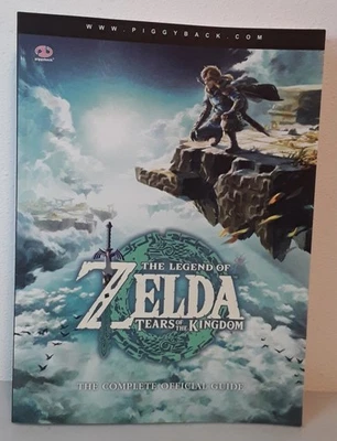 Legend Of Zelda Tears Of The Kingdom , Complete Official Guide , Piggyback - Image 1 of 4