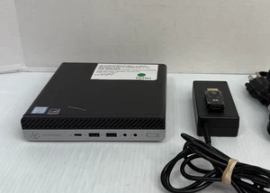 HP ProDesk 600 G3 Mini i5-7500T Windows 11 Pro PC 256GB SSD + 1TB HDD 16GB RAM - Afbeelding 1 van 8
