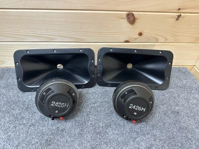 ⭐️PAR de controladores de compresión de bocina JBL 2426H con altavoz tweeter de lentes 338800 ⭐️ Foto 1 de 4