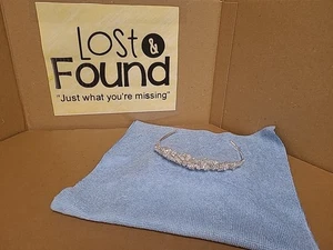 Tiara Corona Desfile Princesa Nupcial Cristales Plata y Estrás *VER FOTOS* - Imagen 1 de 6