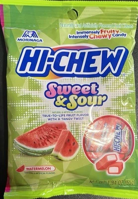 Hi Chew 糖果甜酸 - 西瓜口味 1.94 盎司 — 第 1/2 张图片