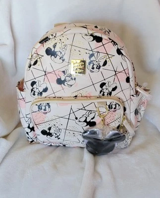 Mini Mochila Petúnia Pickle Bottom em Cintilante Minnie Mouse - Imagem 1 de 4