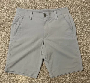 Under Armour UA Match Play Pantaloncini Chino Uomo 32 Grigio Golf Elasticizzato 11” 1253487 - Foto 1 di 6