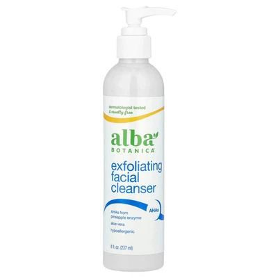 Alba Botanica Facial Cleanser Pineapple Enzyme 8 fl oz 237 ml Hypoallergenic, - Image 1 of 2