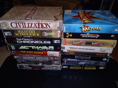 Vintage PC Game Lot  Of 16 Untested Games! - Image 1 of 4