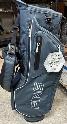 Bolsa de pie Ping Hoofer - Azul pizarra - Divisor de 5 vías - Nueva bolsa de demostración Foto 1 de 4