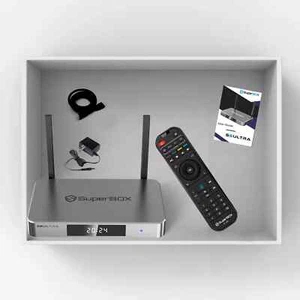 SuperBox S6 Ultra Ultimate Streaming Device Media Player 128GB HD Voice home box - Picture 1 of 7