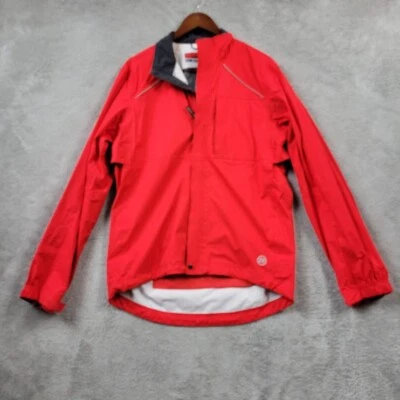Chaqueta de ciclismo Novara para hombre mediana roja bolsillo trasero ventilado Foto 1 de 4