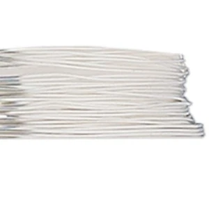Wire, FINE Silver Dead Soft 28 Gauge Round Wrapping Wire 5 Feet Bulk Wire * - Picture 1 of 2