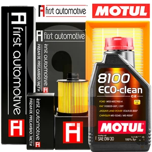 Kit Tagliando Per Peugeot 2008 1.6 BlueHDI 4 Filtri + 4LT Olio Motul 0W30 - Imagen 1 de 15