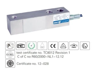 ZEMIC H8C Load Cell 1T IP67 NTEP With Cable, M12-1.75 thread - Picture 1 of 9
