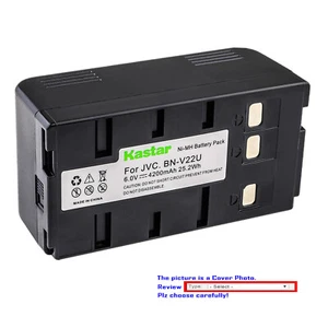 Kastar Battery Replacement for Panasonic PV-215A PV-B18 PV-BP15 PV-BP17 VW-VBH1E - Picture 1 of 6