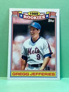Greg Jeffries 1990 Topps glossy rookies rookie card - Picture 1 of 1