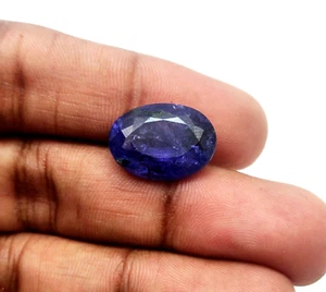 Natural Tanzanite Oval Cut Loose Gemstone 12.50x17 MM 13.50 CT - Picture 1 of 8