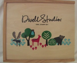 Dwell Studio Owl Stamp Set - Picture 1 of 6