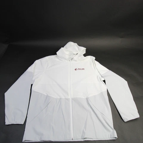 Southern Illinois Salukis Under Armour Jacket Men's White/Light Gray New Cover