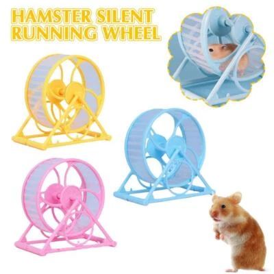 Laufrad Übung Scroll Silent Hamster Maus F3 Rennmaus Ratte Haustier Spielzeug Y5 - Bild 1 von 4