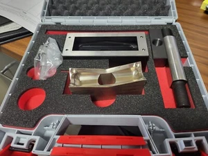 Rix Tools 36.0 x 112.0 mm Rectangular (Connector) Stainless Steel Punch/Die Set - Picture 1 of 2