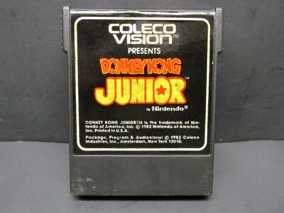 Donkey Kong Junior , Colecovision, Coleco 1983, Cartridge Only, Tested - Works - Image 1 of 2
