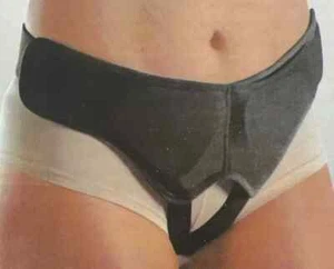 Cinturón para hernia - Doble ingle inguinal soporte para hernia braguero - Imagen 1 de 3