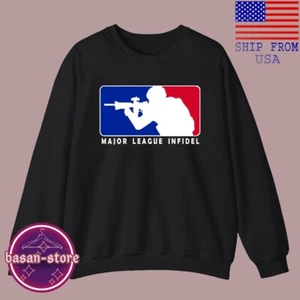 MLI Major League Infidel Black Size S-3XL - Picture 1 of 1